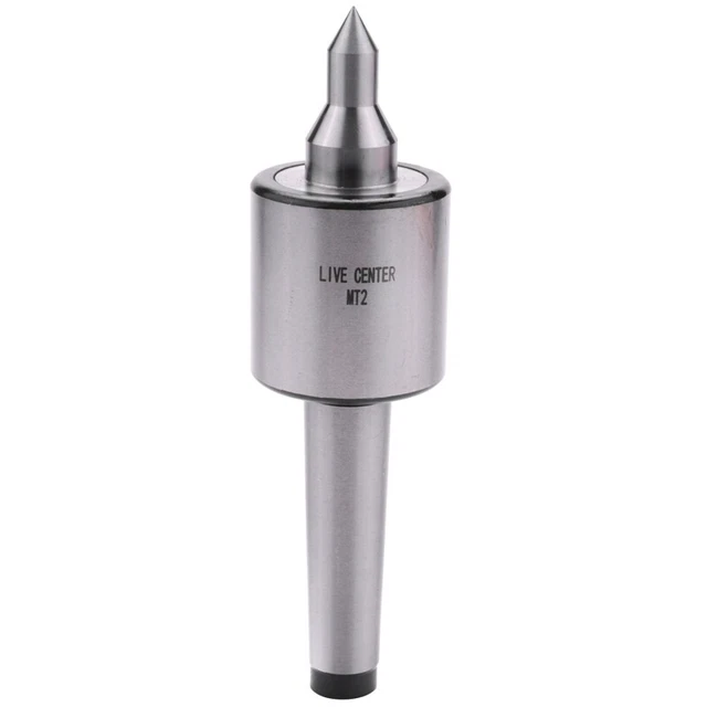MT2 0.001 Accuracy 5000 Rpm Max Steel Lathe Live Center Taper Tool Triple BearA4