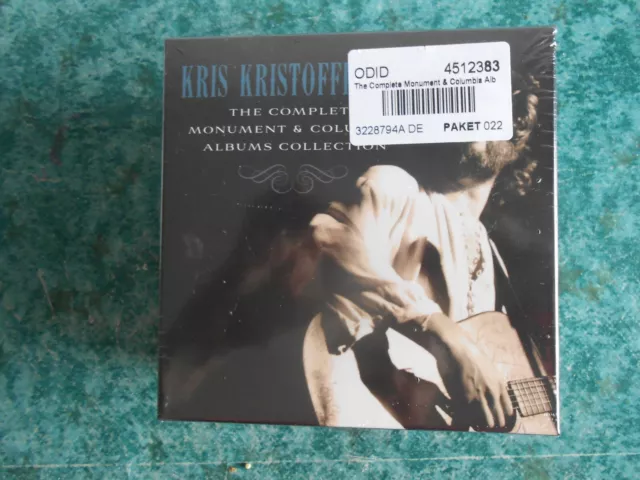 Kris Kristofferson - The Complete Monument & Columbia Albums Collection