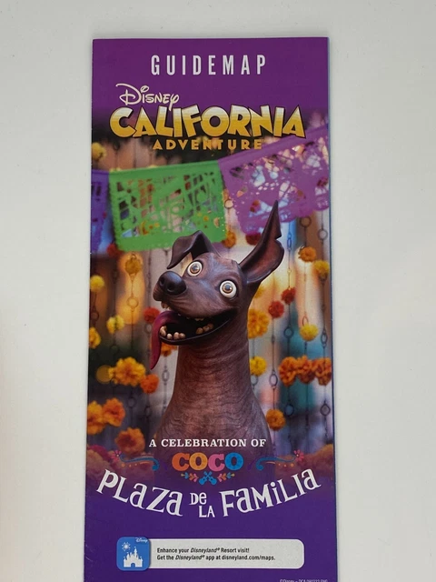DISNEY CALIFORNIA ADVENTURE Park DCA Guide Map - September 2022 £4.50 ...