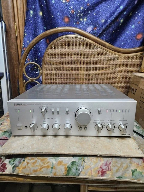 Onkyo TX-8050 Amplificateur Stéréo Réseau Argent (D'occasion) à