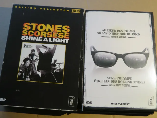 [DVD] The ROLLING STONES - Shine a Light Martin Scorsese - 3 DVD - Ph. Manoeuvre