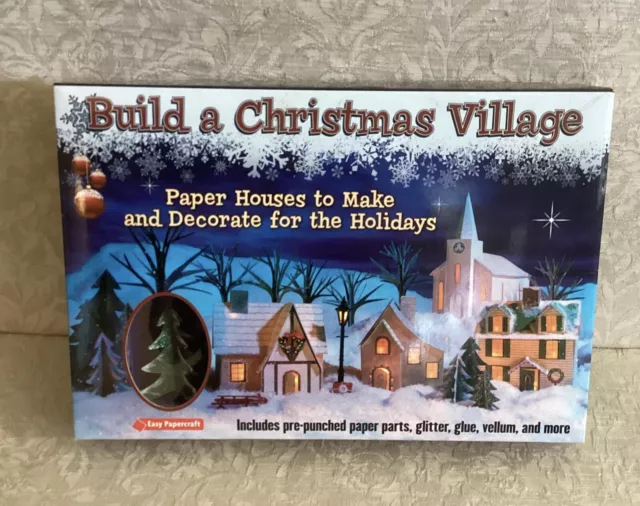 Build a Christmas Village-Paper Houses to Make and Decorate