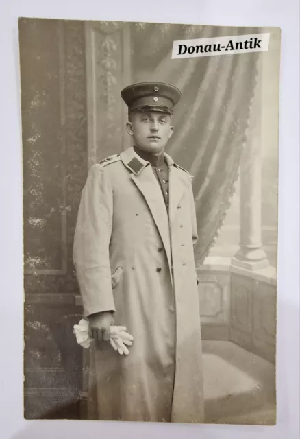 Foto Portrait Fotokarte 1.WK 1914  Soldat Feldgrau Leibregiment