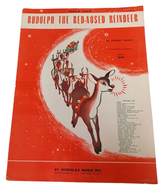 Rudolph The Red Nosed Reindeer Svg Bundle Of 5 Etsy vrogue.co