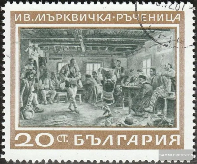Bulgarien 1770 (kompl.Ausg.) gestempelt 1967 Gemälde von Mrkvicka