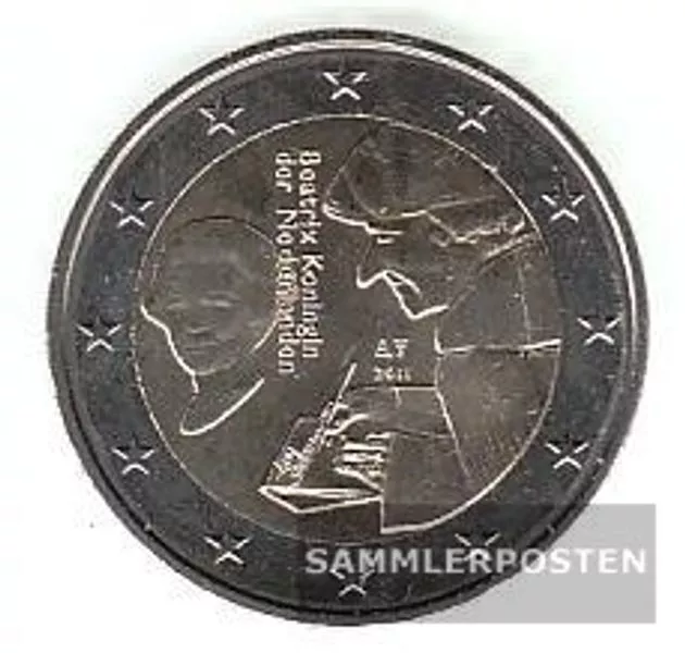 Niederlande 2011 Stgl./unzirkuliert 2011 2 Euro 500 Jahre Lob der Torheit
