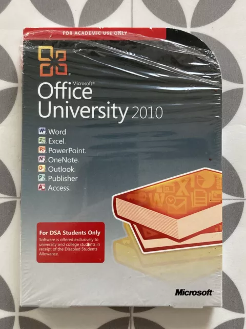 Microsoft Office University 2010 DVD For DSA Students