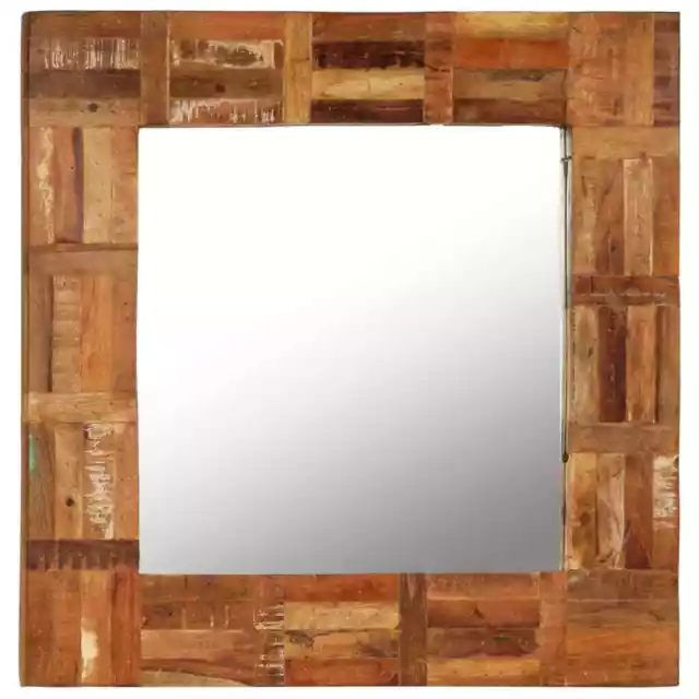 Miroirs muraux ronds avec cadre en bois de paulownia Jones, 3 élém.