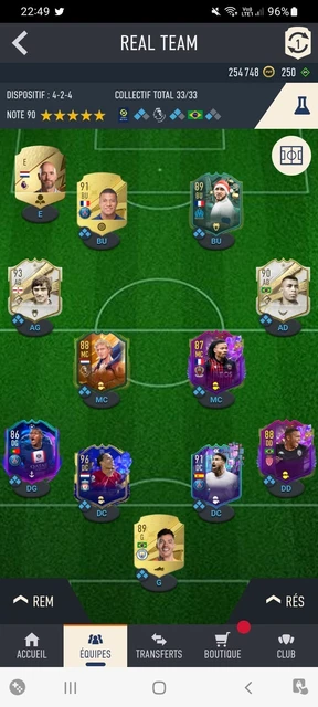 Compte FIFA 23 PC Origin Avec 2 Millions De Crédits + 2 Joueurs TOTY