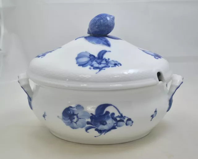 Royal Copenhagen Blaue Blume Blue flower braided - große ovale Terrine No. 8134