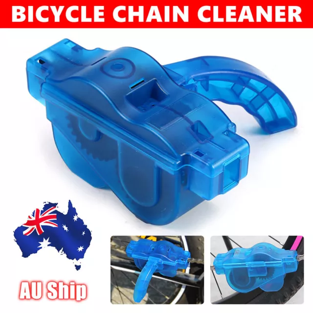 Bicycle Bike Chain Cleaner Brush Kit Tool Cycling Cleaning Scrubber Wash Repair