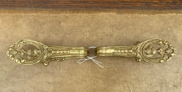 vintage brass curtain tie backs Possible French