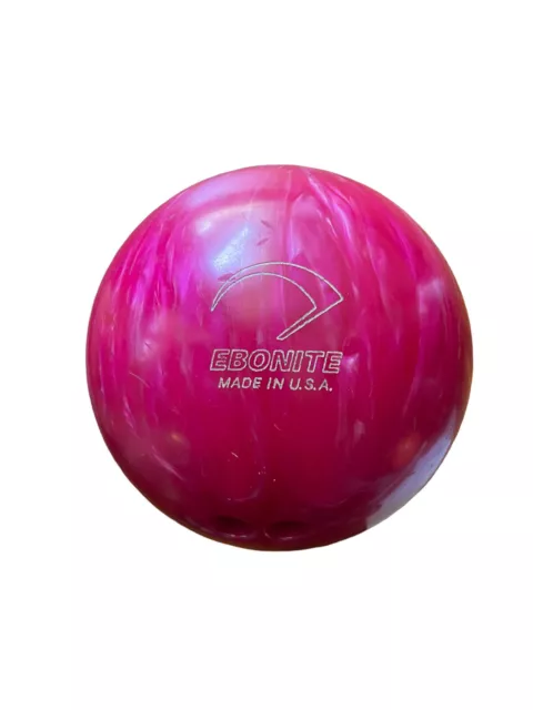 ebonite maxim bowling Ball Pink Multicolored 11 Lb 13 Ounces
