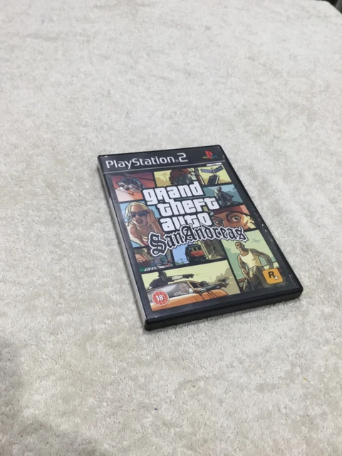 GRAND THEFT AUTO San Andreas PlayStation 2 PS2 Game & Manual Good ...