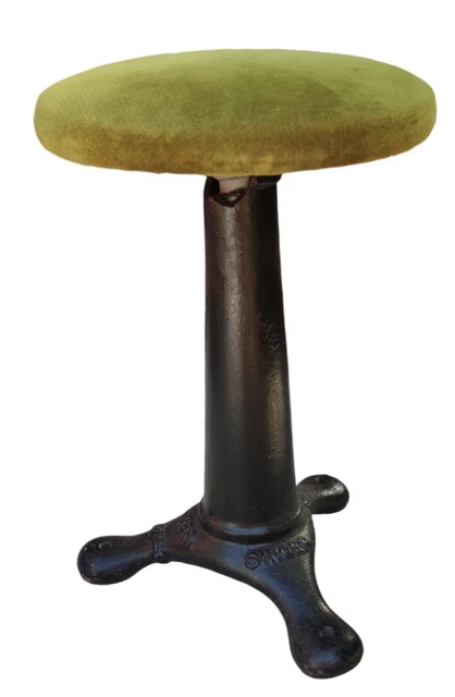 Lot De 4 Tabourets Vintage Industriel – Design Loft, Patine D’École, À Repeindre