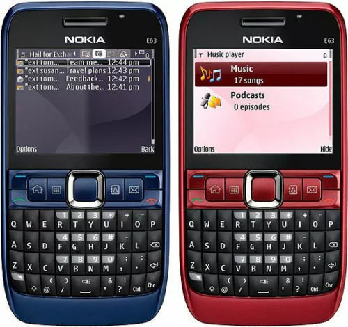 QWERTY Keypad Unlocked Nokia E63 Wifi 3G Camera 2MP Mp3 Player Mobile Bar Phone
