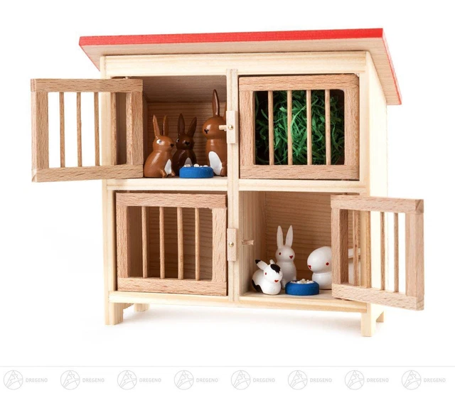 Miniature Cage En Plastique Pour DIY Et Décoration Maison - 11.5x8x8 Cm - Pour Figurines Et Animaux Modèles