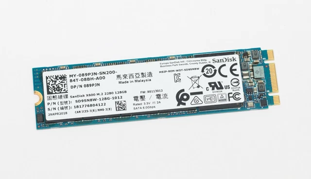 SANDISK SSD X600 M.2 SATA 2280 128GB Solid State Drive 10-Pack