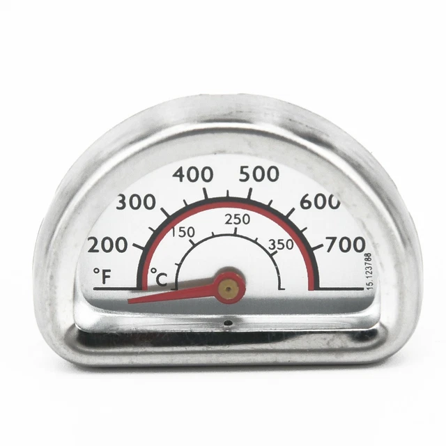 Für Charbroil Grill Wärmeanzeige Edelstahl Camping Grill Thermometer Neueste