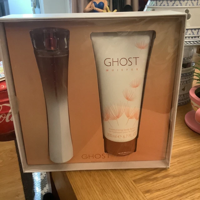 GHOST WHISPER GIFT Set 50ml EDT Spray 200ml Body Lotion 20.00