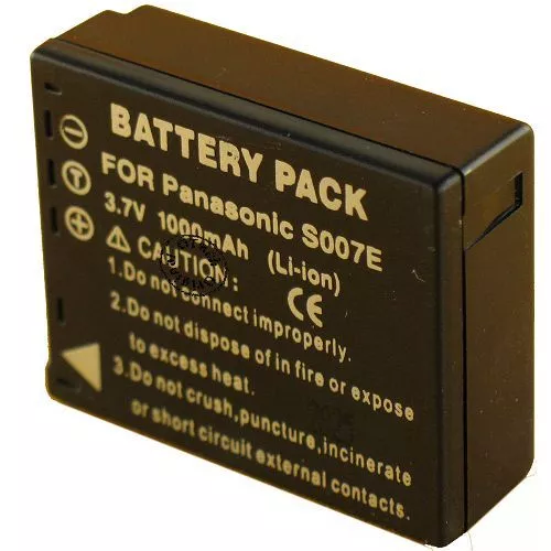 Batterie pour PANASONIC LUMIX DMC-TZ2EB-S