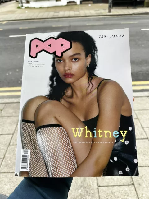 Pop Magazine Issue 48 Summer 2023 Whitney Peak Cover Fashion Magazine Editorial