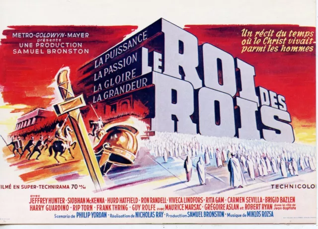 Carte Postale / Postcard / Cinema / Le Roi Des Rois