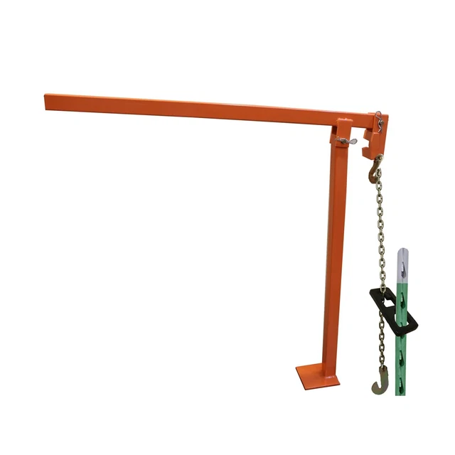 T Post Puller Fence Post Puller Heavy Duty Fence Post Puller with 47&quote; L...