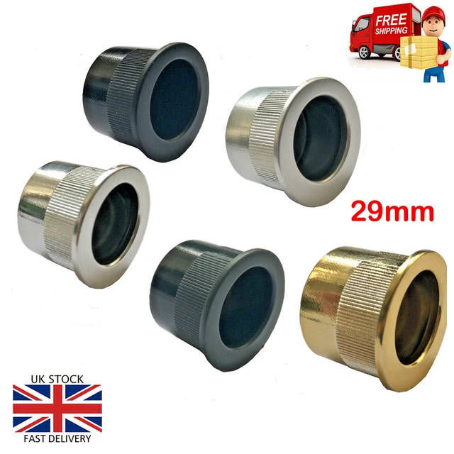 SLIDING DOOR FINGER Pull Handle Flush Fitting Pocket Recessed Inset ...