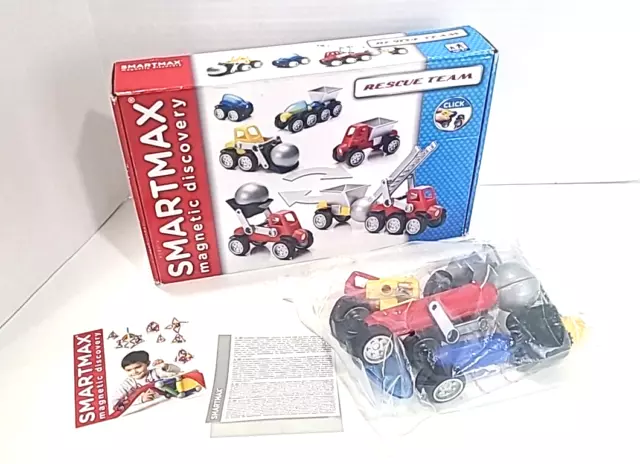 SmartMax My First Vehicles Magnetic Discovery STEM Play Set for Ages 1+  (38-Pc)