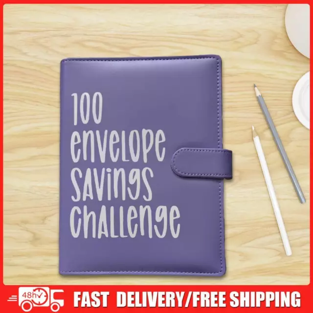 A5 Cash Envelopes Portable Cash Saving Book Transparent for Photos Trading Cards