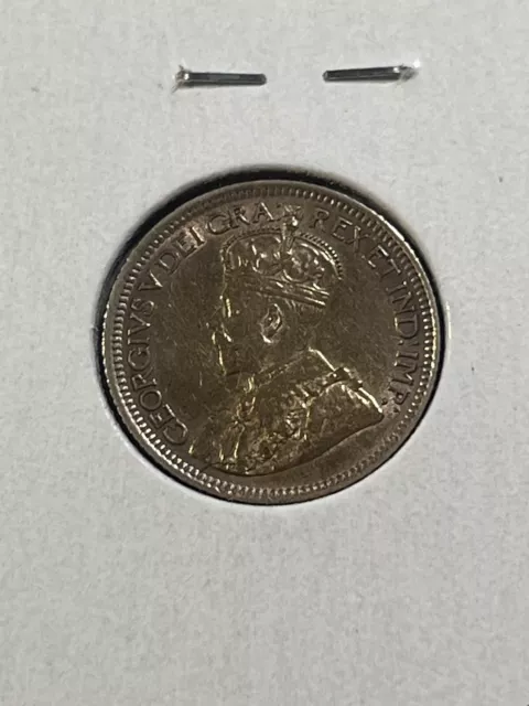 1919 Canada 10 Cents Silver Coin 3