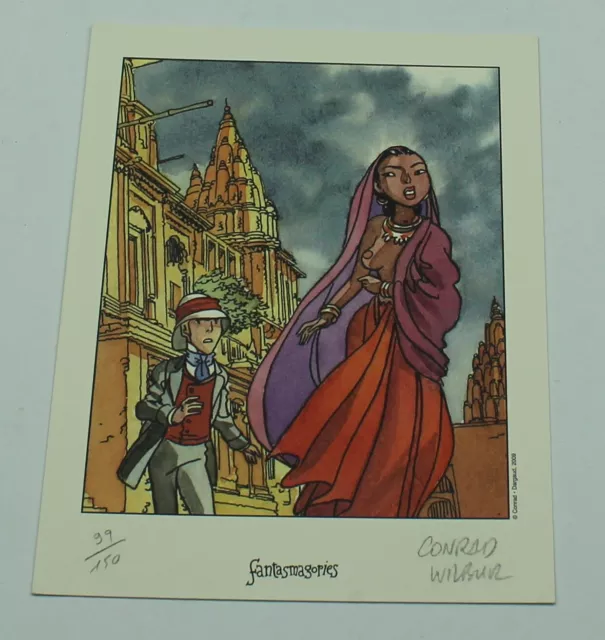 Ex Libris Conrad/Wilbur RAJ, Signiert/Limitiert
