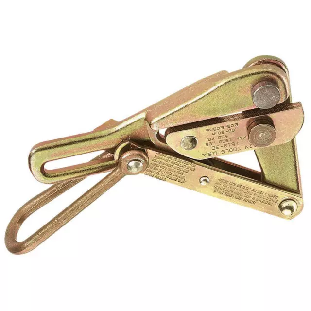 Klein Tools 1613-30 Chicago Grip for Solid/Stranded Bare Wire 0.08 to 0.20-Inch