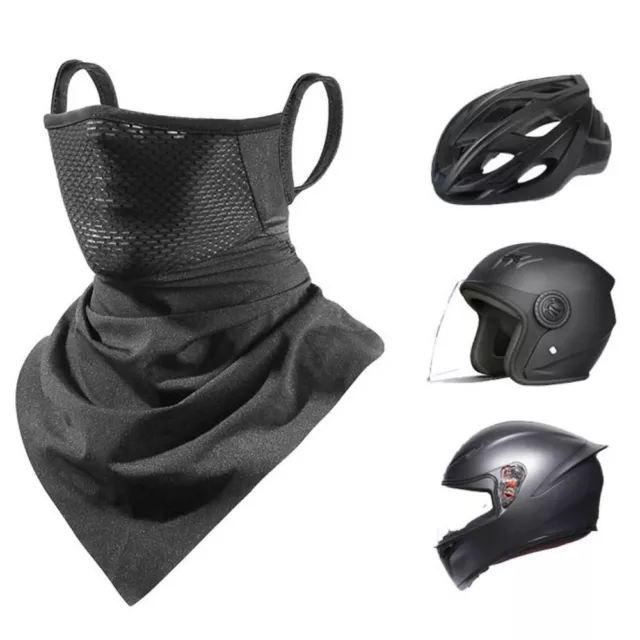 Ice Silk Cycling Face Mask 3 Colors Fishing Scarf  Cycling Accessories