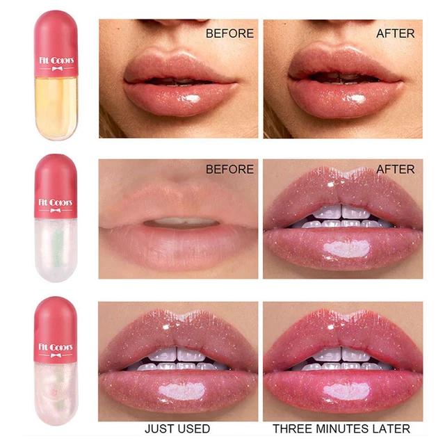 1/2 pieza de compresión de labios Mollig brillo para labios Plumper suero Nature Maximiz ⭐