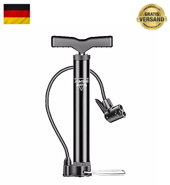 Mountainbike & Rennrad Pumpe: Maximal 140 psi – Tragbare Mini-Fahrradpumpe