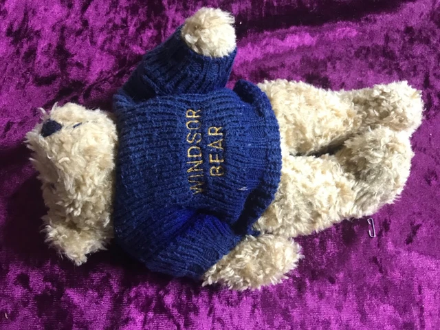 Windsor Vintage Teddy Bear 4 Way Jointed Moving Arms Legs Head 27cm