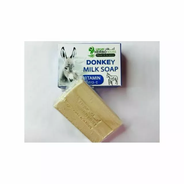 Savon au Lait d'Ânesse BIO 100% Naturel 95g Donkey Milk Soap