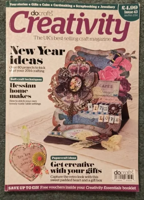 docrafts Creativity Magazin * The UK´s best-selling craft magazine *Jan/Feb 2014