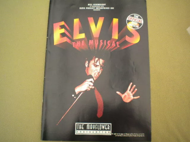 'Elvis The Musical' 2000 Programme - Mayflower, Southampton