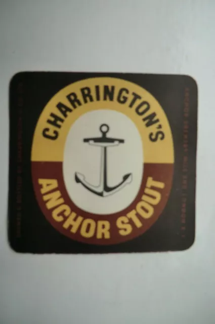 Mint Charrington Mile End London Anchor Stout Brewery Bottle Label