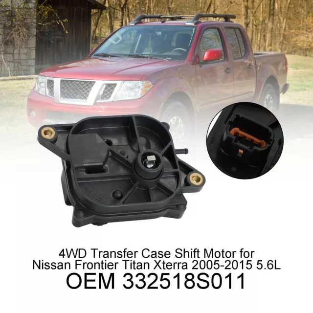 4WD Transfer Case Shift Motor for Nissan Frontier Titan Xterra 2005-2015 5.6L D1