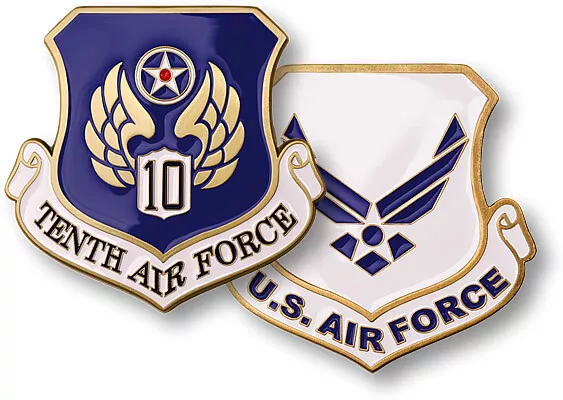 U.S. Air Force / Tenth Air Force - USAF Challenge Coin