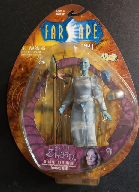 Farscape Pa'u Zotoh Zhaan Spiritualist and Healer figure Toy Vault 2000 Series 1