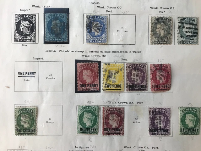 Afrika S-Z Slg. ca.1850-1930 viel Commonwelth ab Victoria mit besseren Werten
