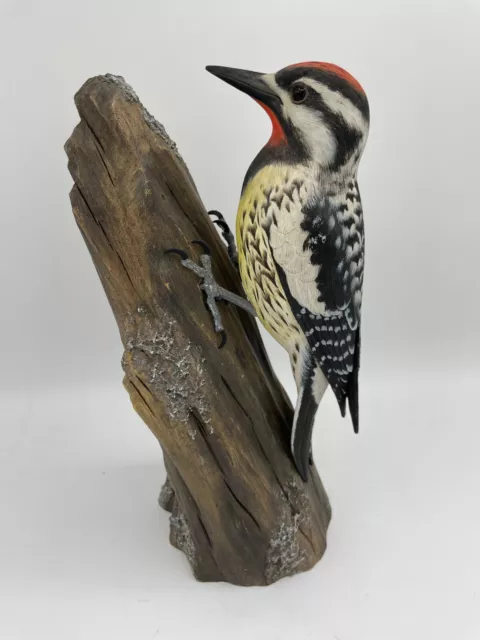 Yellow-bellied Sapsucker Original Wood Carving 2