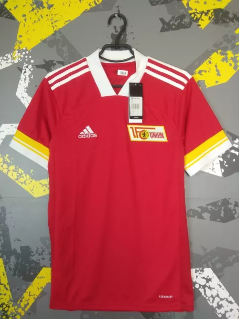 FC Union Berlin Home football shirt 2020 - 2021 Adidas FR2719 Mens Size S ig93