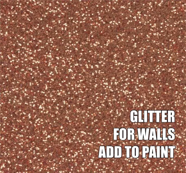 FINE BLACK GLITTER ADDITIVE FOR WALLS - ADD TO PAINT - 100g