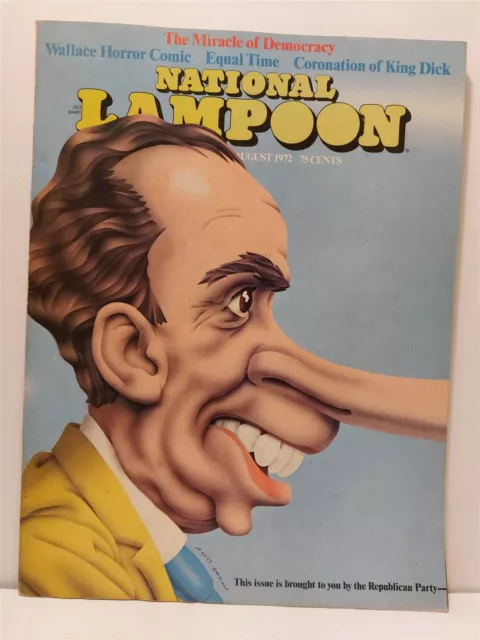 National Lampoon Magazine 1972 August - EC Comic Parody [1]